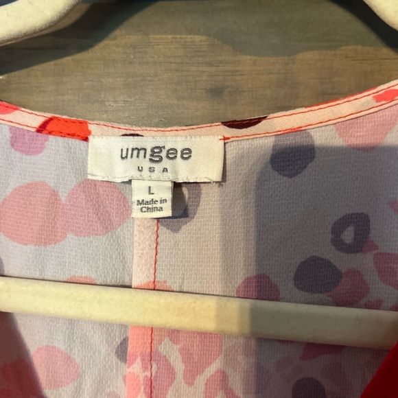 Umgee Multicolor Patterned Top - Picture 3 of 3